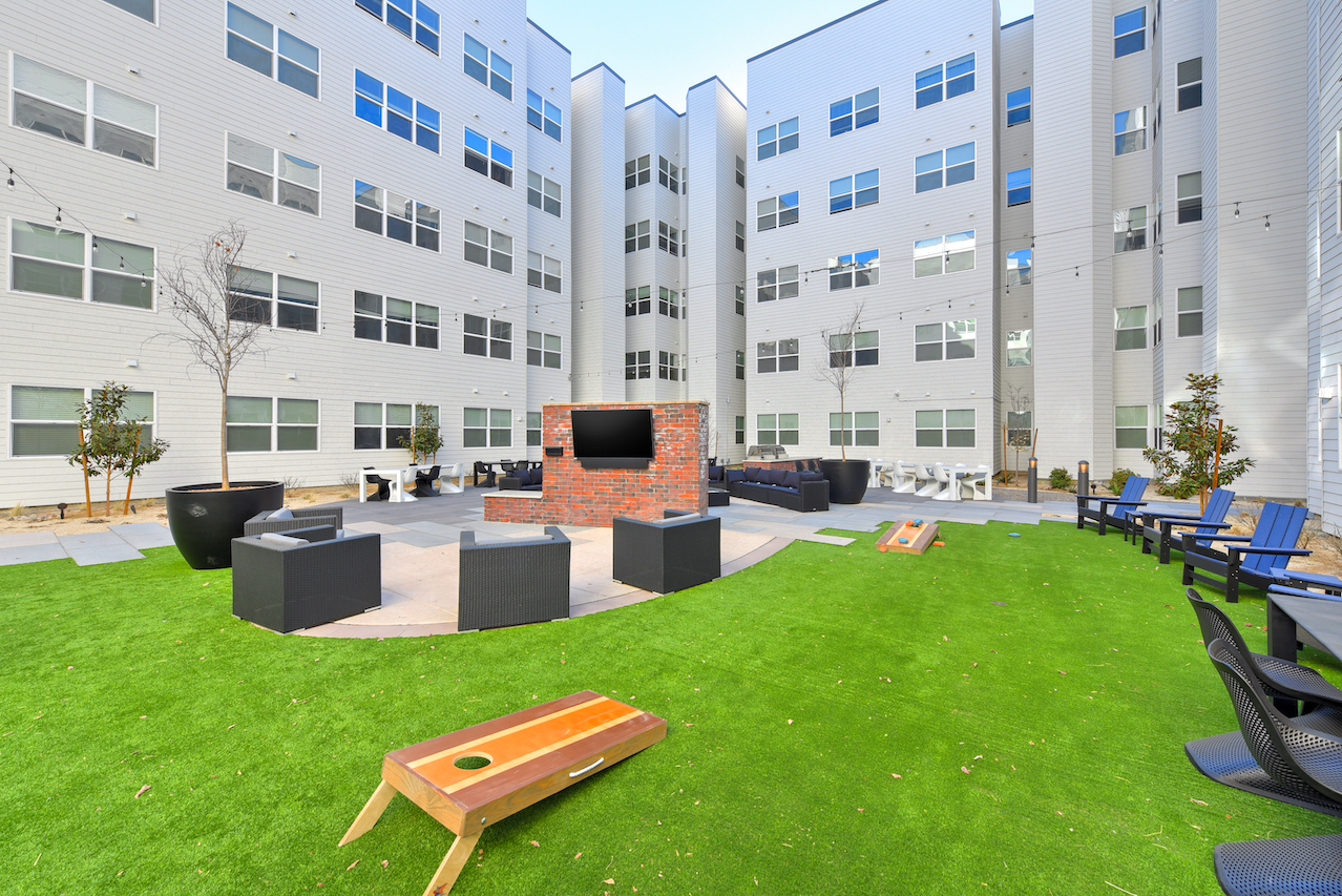 RNV Courtyard Cornhole Area 2